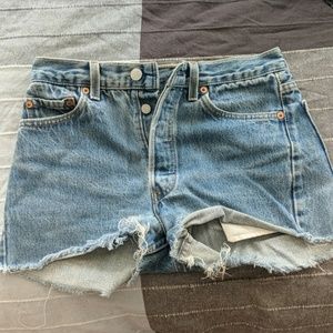 Vintage Levi's High Rise Denim Shorts